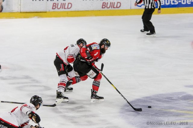 Photo hockey match Amiens  - Bordeaux le 13/11/2018