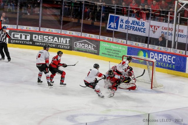 Photo hockey match Amiens  - Bordeaux le 13/11/2018