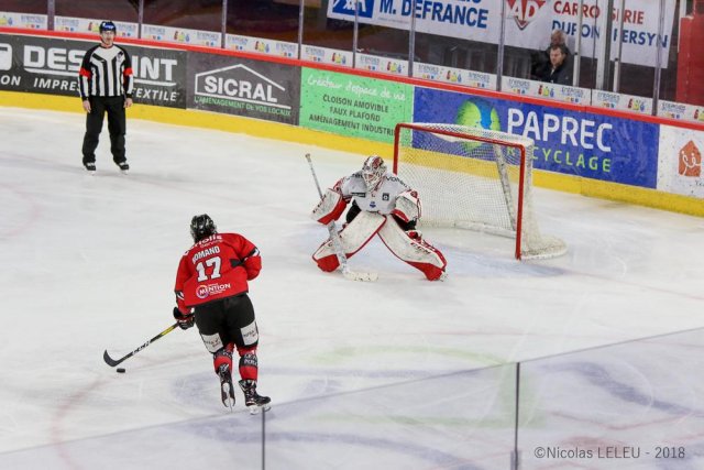 Photo hockey match Amiens  - Bordeaux le 13/11/2018