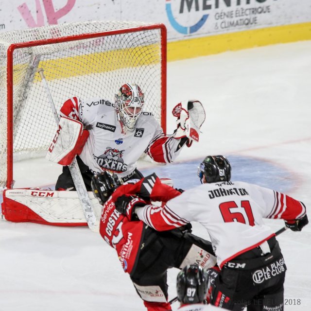 Photo hockey match Amiens  - Bordeaux le 13/11/2018