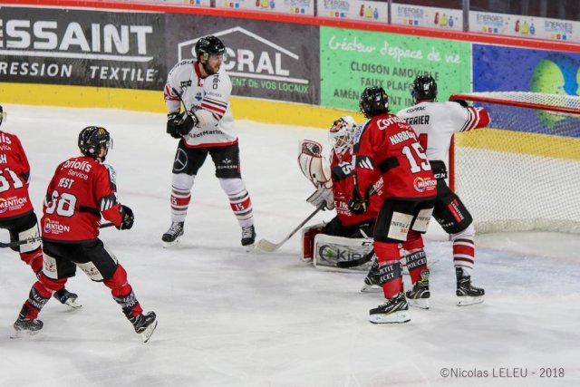 Photo hockey match Amiens  - Bordeaux le 13/11/2018