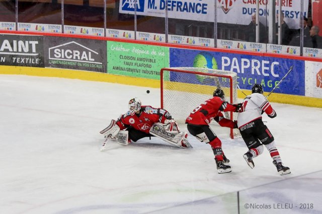 Photo hockey match Amiens  - Bordeaux le 13/11/2018