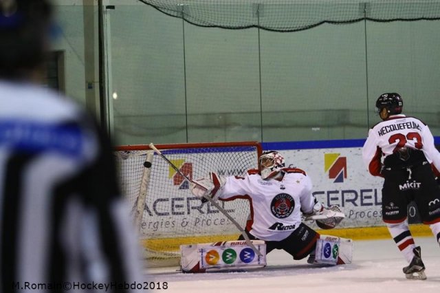 Photo hockey match Rouen - Mulhouse le 13/11/2018