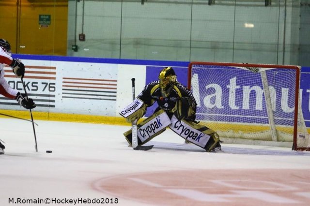 Photo hockey match Rouen - Mulhouse le 13/11/2018