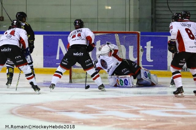 Photo hockey match Rouen - Mulhouse le 13/11/2018