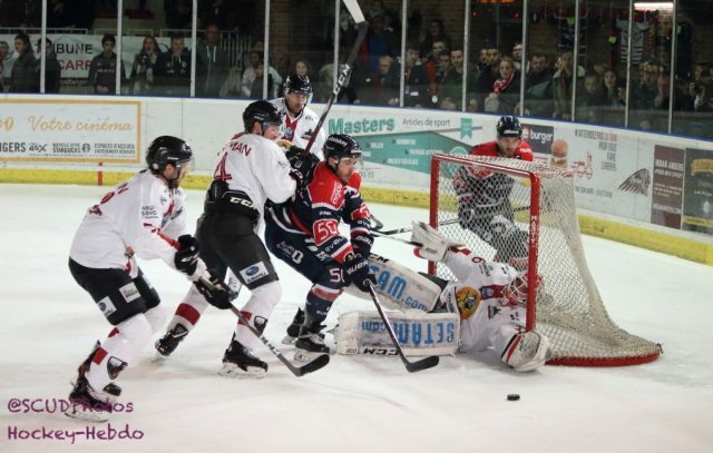 Photo hockey match Angers  - Chamonix  le 16/11/2018