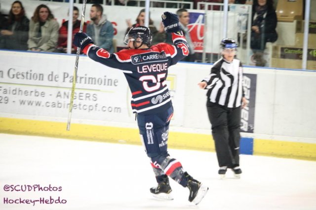 Photo hockey match Angers  - Chamonix  le 16/11/2018