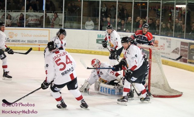 Photo hockey match Angers  - Chamonix  le 16/11/2018