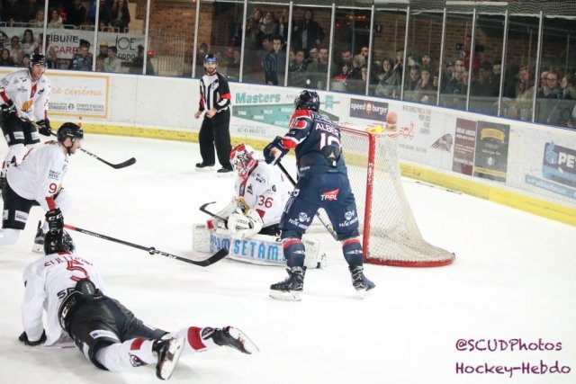 Photo hockey match Angers  - Chamonix  le 16/11/2018