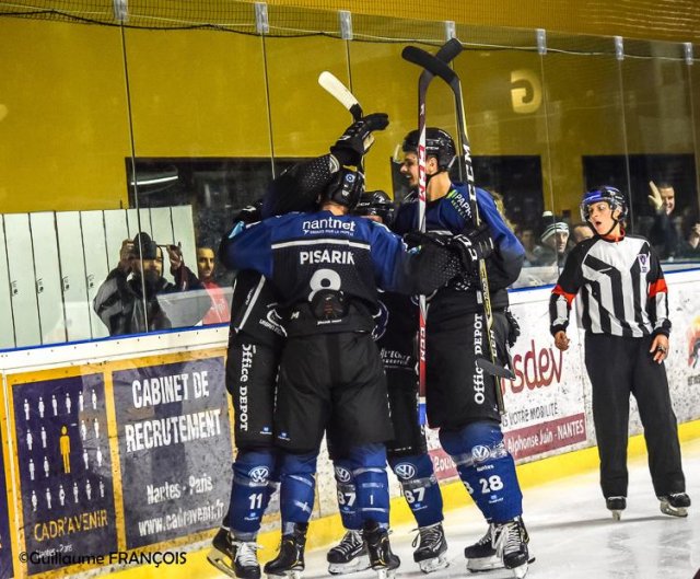 Photo hockey match Nantes - Briançon  le 17/11/2018