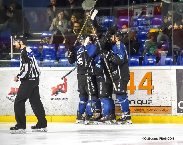 Photo hockey match Nantes - Briançon  le 17/11/2018