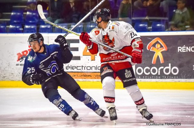 Photo hockey match Nantes - Briançon  le 17/11/2018
