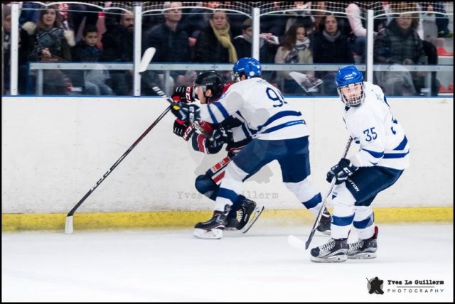Photo hockey match Wasquehal Lille - Paris (FV) le 17/11/2018