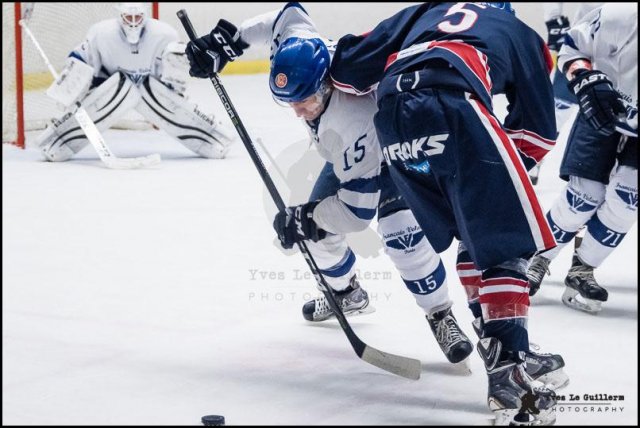 Photo hockey match Wasquehal Lille - Paris (FV) le 17/11/2018