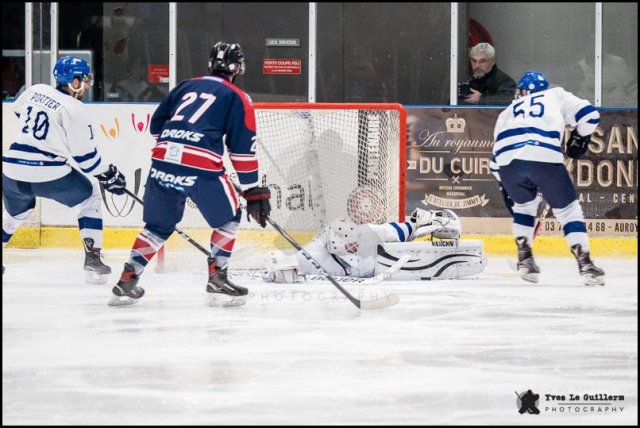 Photo hockey match Wasquehal Lille - Paris (FV) le 17/11/2018