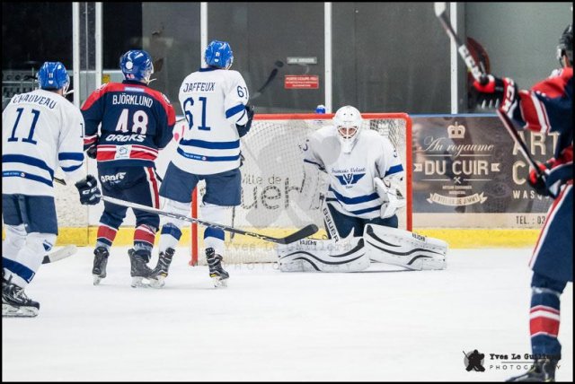 Photo hockey match Wasquehal Lille - Paris (FV) le 17/11/2018