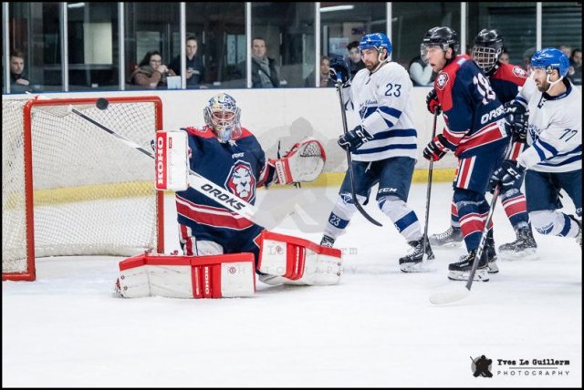 Photo hockey match Wasquehal Lille - Paris (FV) le 17/11/2018