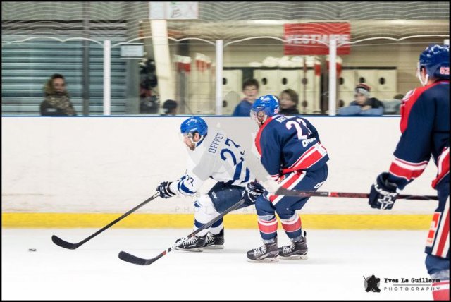Photo hockey match Wasquehal Lille - Paris (FV) le 17/11/2018