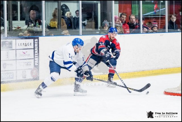 Photo hockey match Wasquehal Lille - Paris (FV) le 17/11/2018