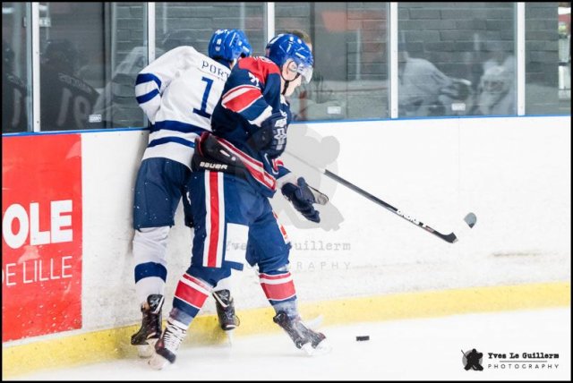 Photo hockey match Wasquehal Lille - Paris (FV) le 17/11/2018