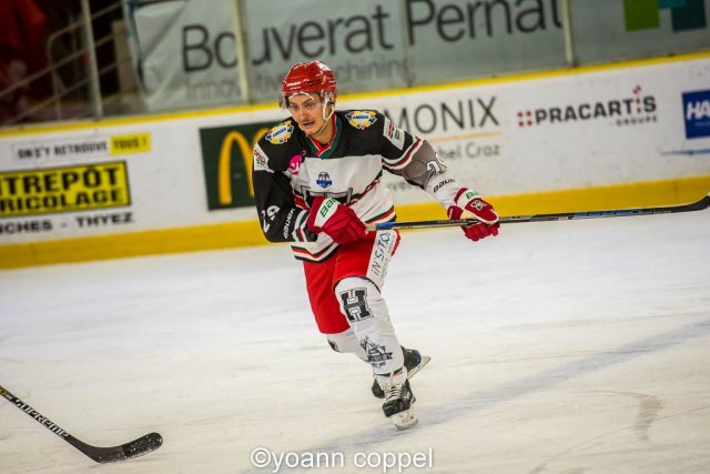 Photo hockey match Chamonix  - Anglet le 23/11/2018