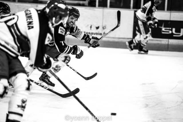 Photo hockey match Chamonix  - Anglet le 23/11/2018