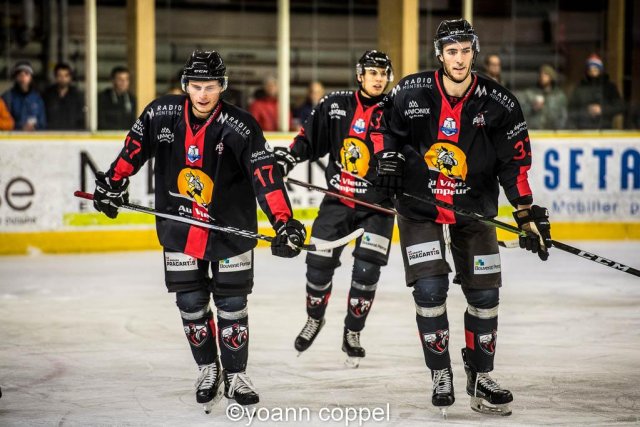 Photo hockey match Chamonix  - Anglet le 23/11/2018