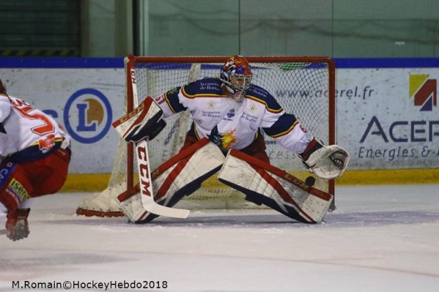 Photo hockey match Rouen - Grenoble  le 23/11/2018
