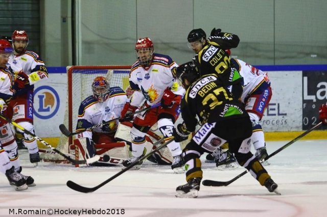 Photo hockey match Rouen - Grenoble  le 23/11/2018