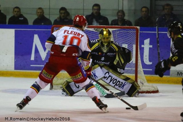 Photo hockey match Rouen - Grenoble  le 23/11/2018