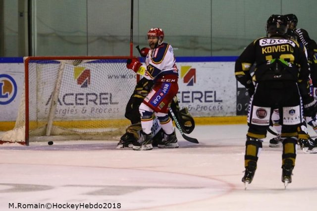 Photo hockey match Rouen - Grenoble  le 23/11/2018
