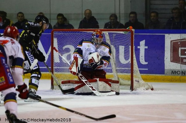 Photo hockey match Rouen - Grenoble  le 23/11/2018
