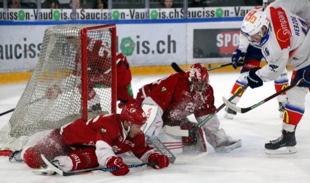 Photo hockey match Lausanne - Zürich le 23/11/2018