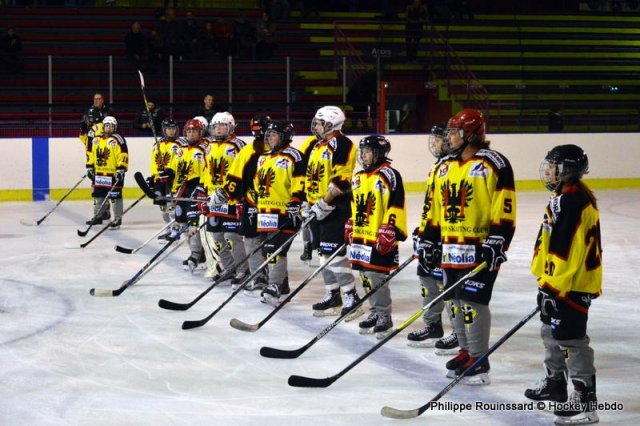 Photo hockey reportage Fem élite : L'Aigle vole tranquillement