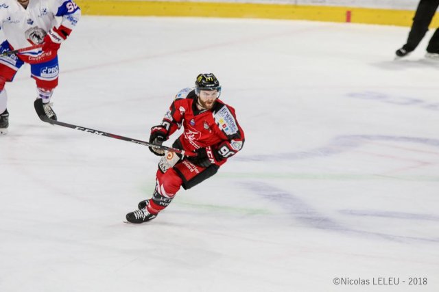 Photo hockey match Amiens  - Lyon le 23/11/2018