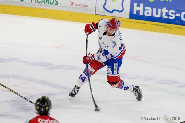 Photo hockey match Amiens  - Lyon le 23/11/2018