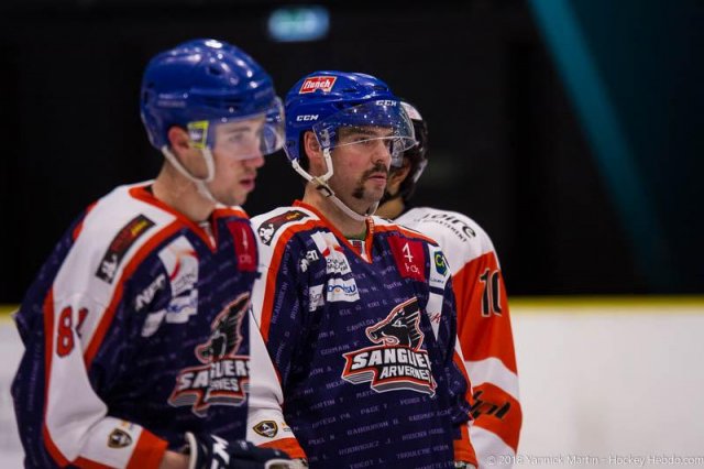 Photo hockey match Clermont-Ferrand - Roanne le 24/11/2018