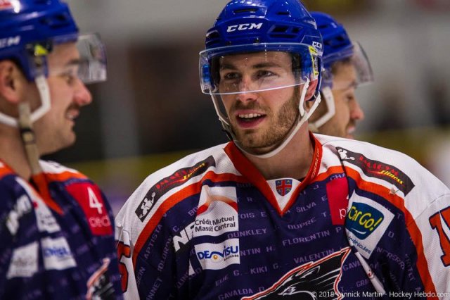 Photo hockey match Clermont-Ferrand - Roanne le 24/11/2018