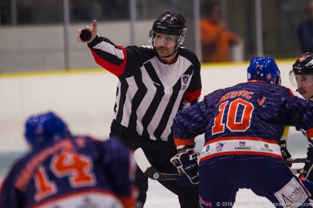 Photo hockey match Clermont-Ferrand - Roanne le 24/11/2018