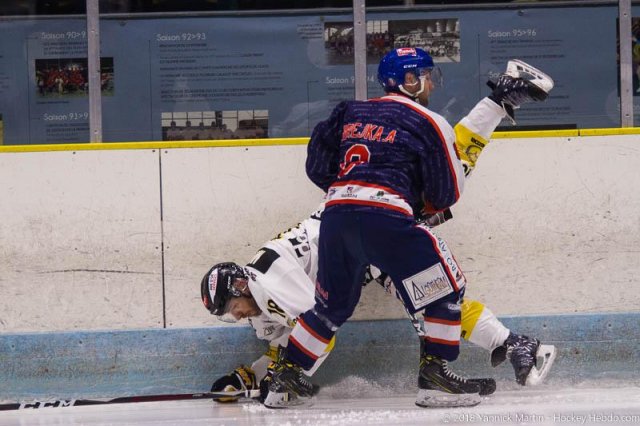 Photo hockey match Clermont-Ferrand - Roanne le 24/11/2018