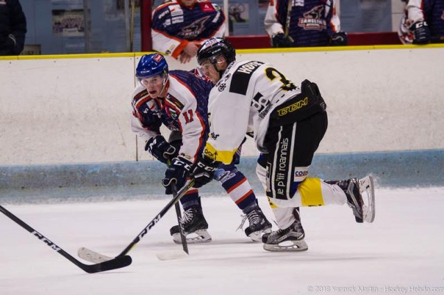 Photo hockey match Clermont-Ferrand - Roanne le 24/11/2018
