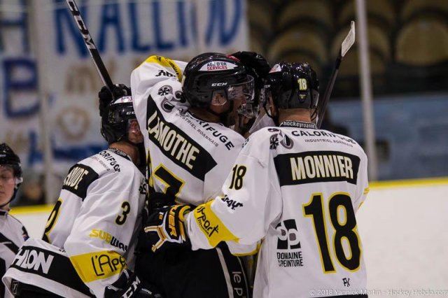 Photo hockey match Clermont-Ferrand - Roanne le 24/11/2018
