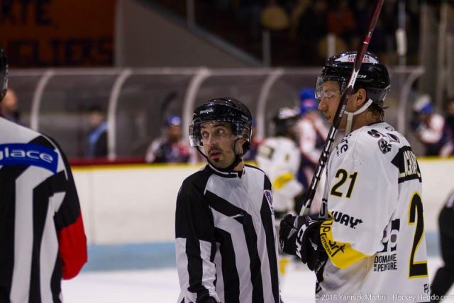 Photo hockey match Clermont-Ferrand - Roanne le 24/11/2018