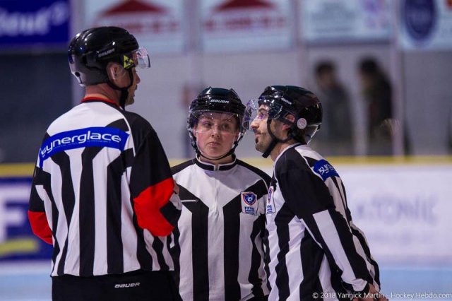 Photo hockey match Clermont-Ferrand - Roanne le 24/11/2018