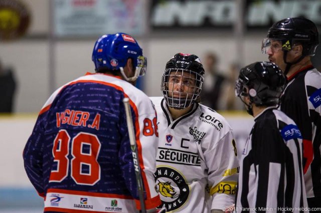 Photo hockey match Clermont-Ferrand - Roanne le 24/11/2018