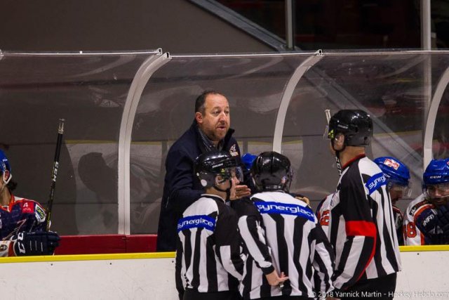 Photo hockey match Clermont-Ferrand - Roanne le 24/11/2018