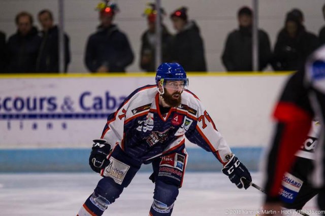 Photo hockey match Clermont-Ferrand - Roanne le 24/11/2018