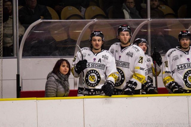 Photo hockey match Clermont-Ferrand - Roanne le 24/11/2018