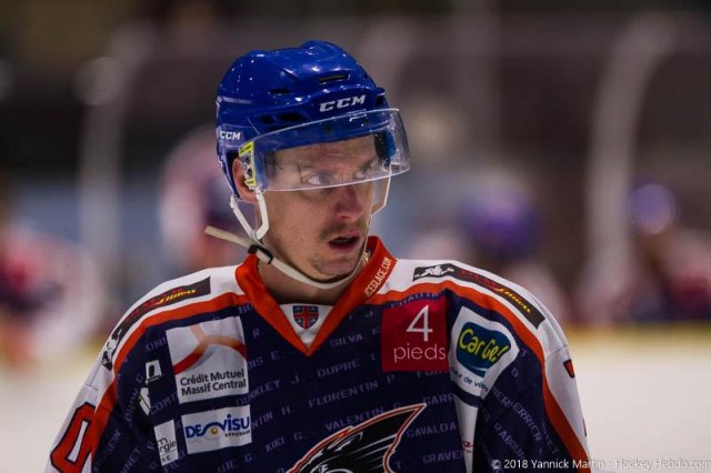 Photo hockey match Clermont-Ferrand - Roanne le 24/11/2018