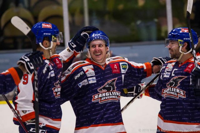 Photo hockey match Clermont-Ferrand - Roanne le 24/11/2018